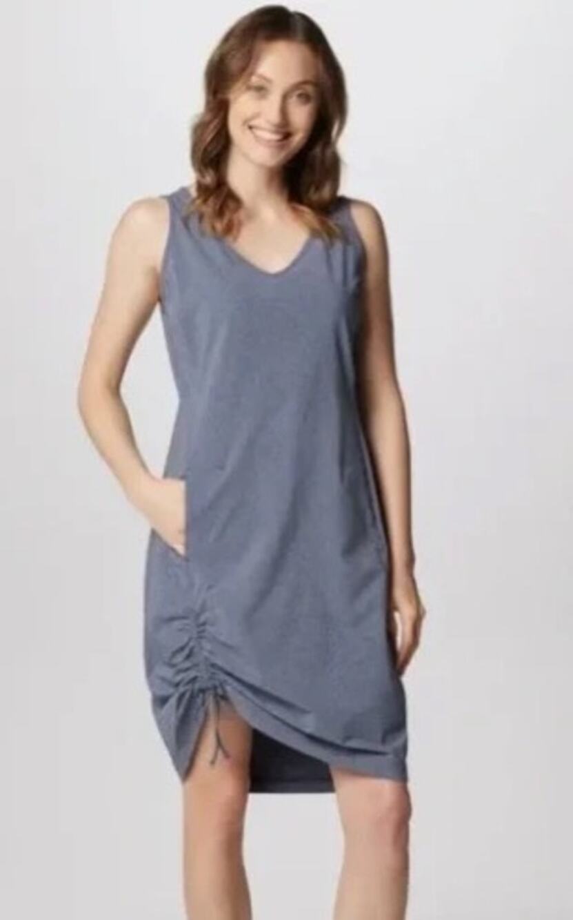 Columbia Anytime Casual Sleeveless Gray Dress Size XXL